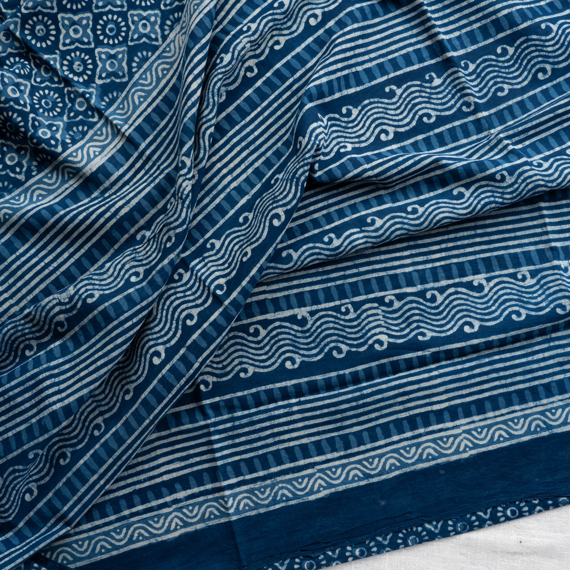 Beautiful Organic Handblock Print Sarees