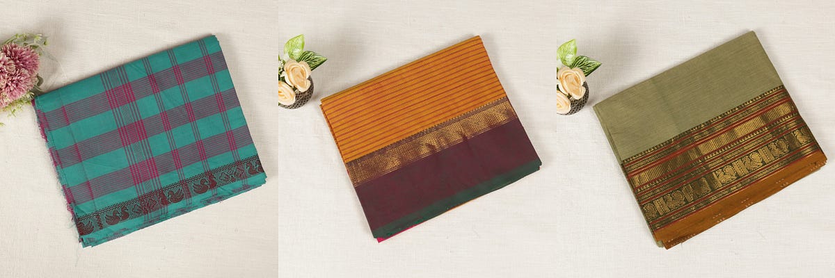 Chettinad Cotton Sarees