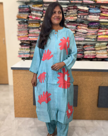 Muslin Kurta Pant Set | DD0260