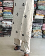 Pleasant Jute Cotton Salwar Set