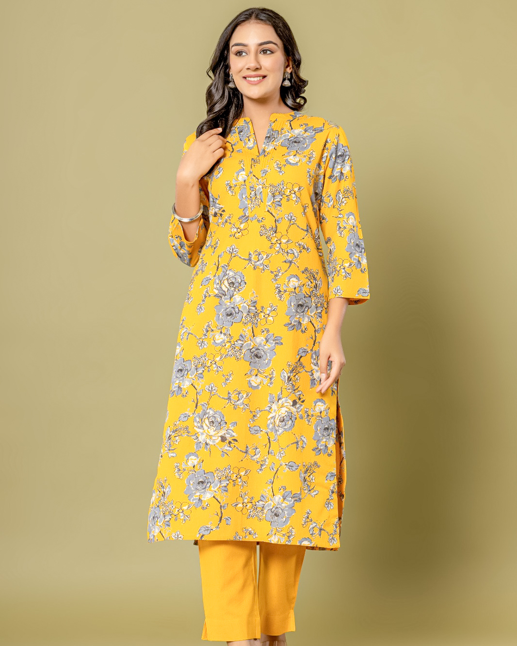 Delightful Cotton Kurta Set