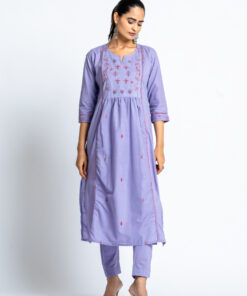 Wonderful Cotton Kurta Pant Set