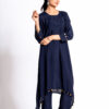 Stunning Asymmetrical Kurta Pant Set