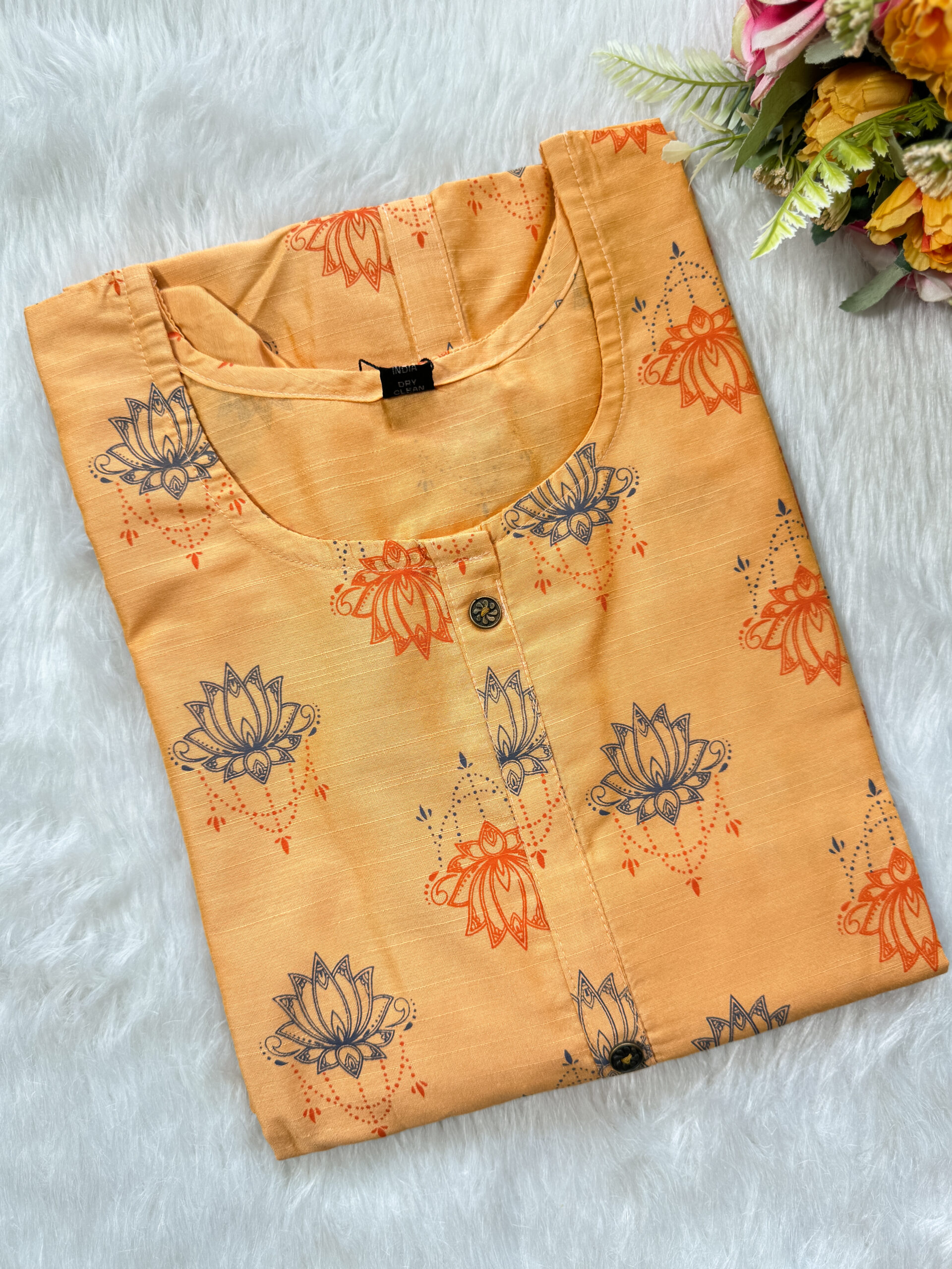 Distinctive Silk Cotton kurti