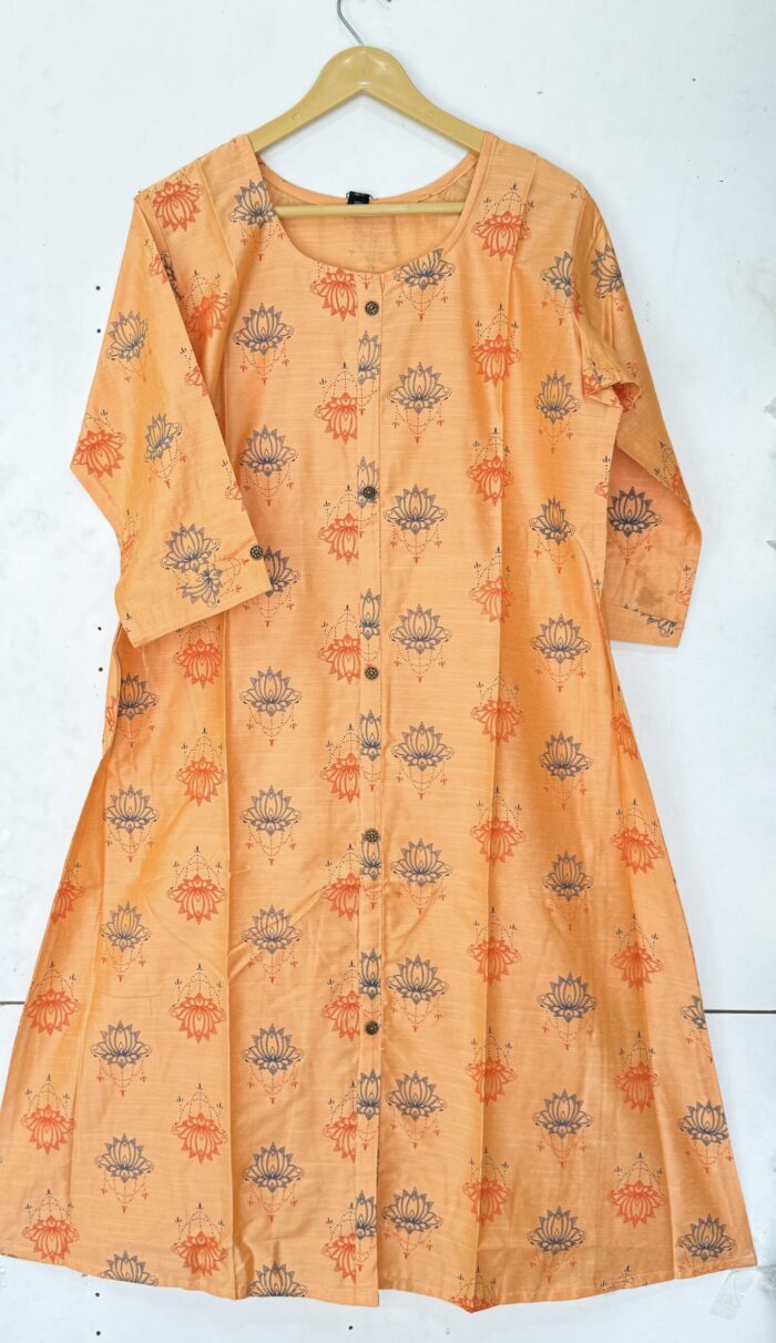 Distinctive Silk Cotton kurti