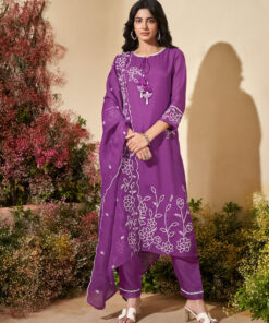 Alluring Organza Salwar Set