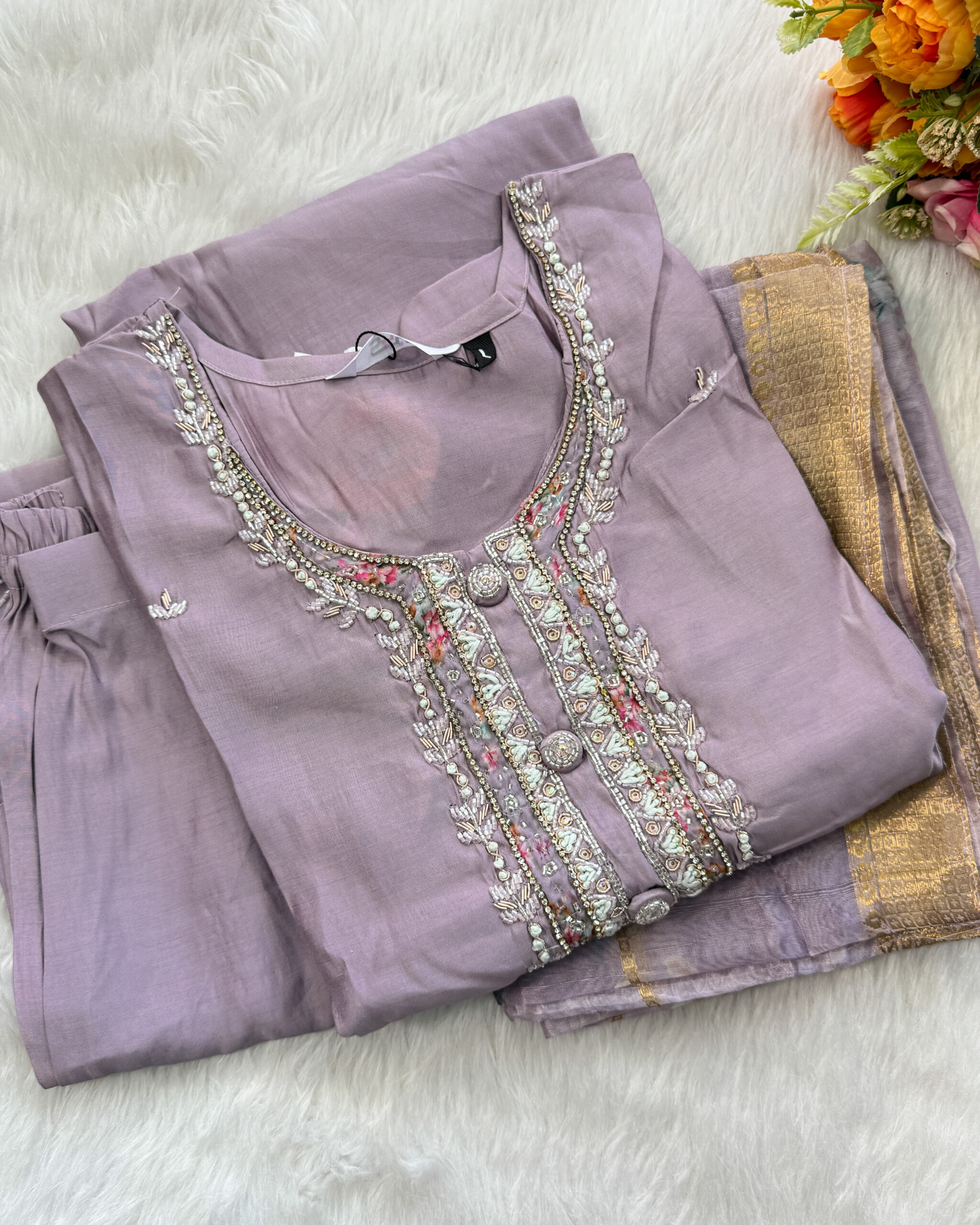 Gorgeous Muslin Salwar Set