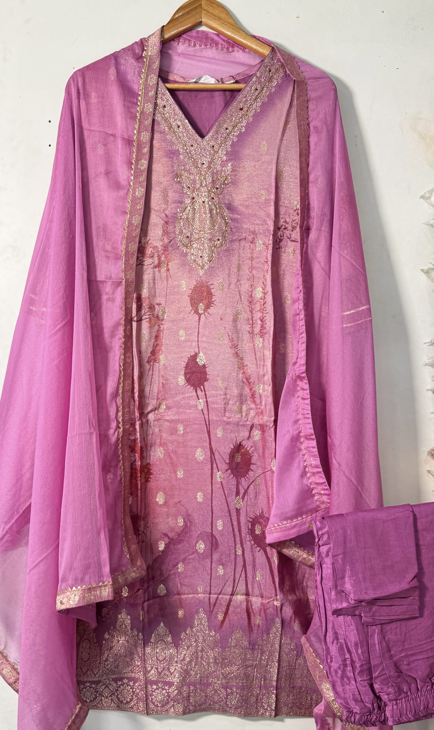 Gorgeous Shimmer Salwar Set