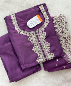 Alluring Muslin Salwar Set