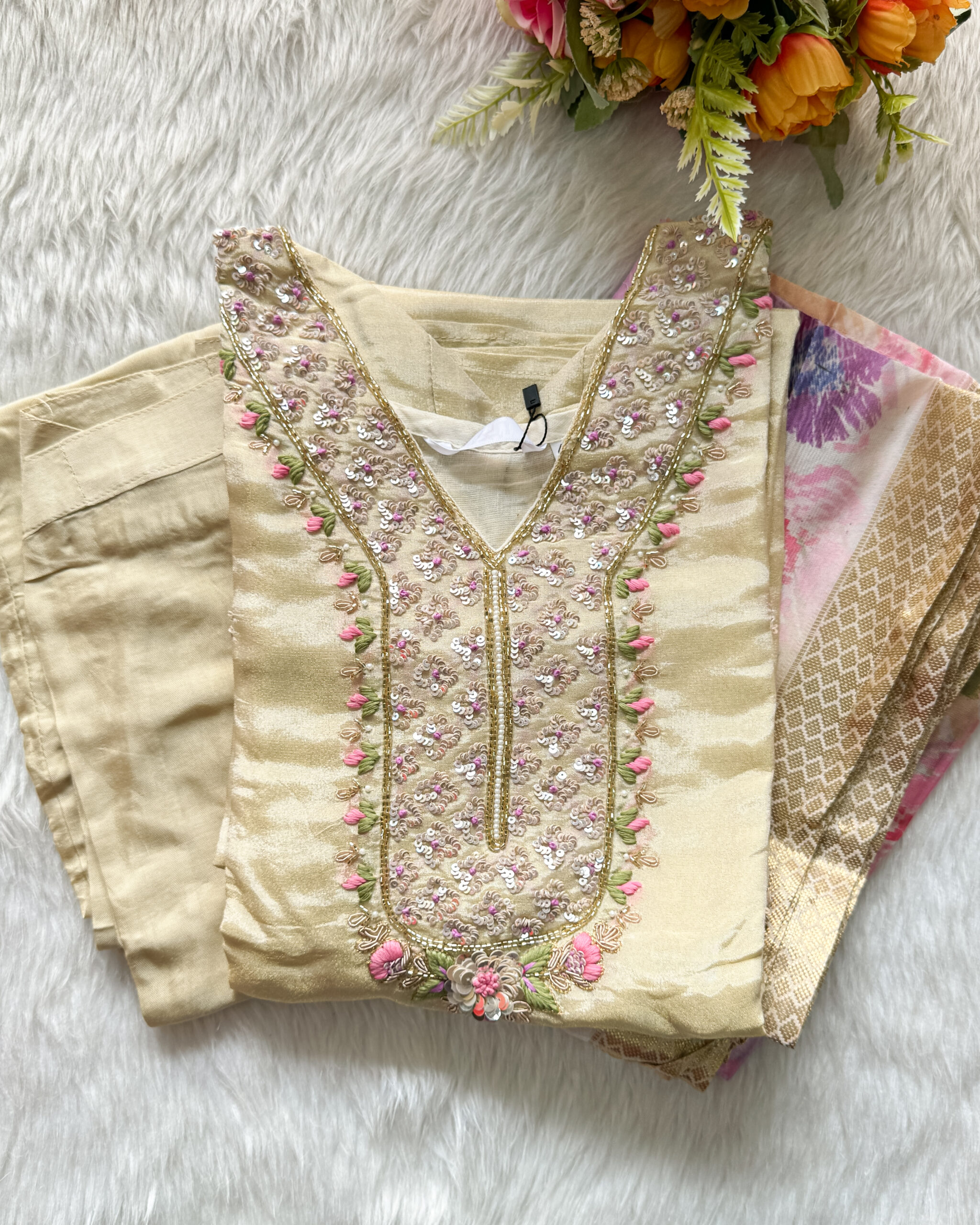 Alluring Shimmer Salwar Set