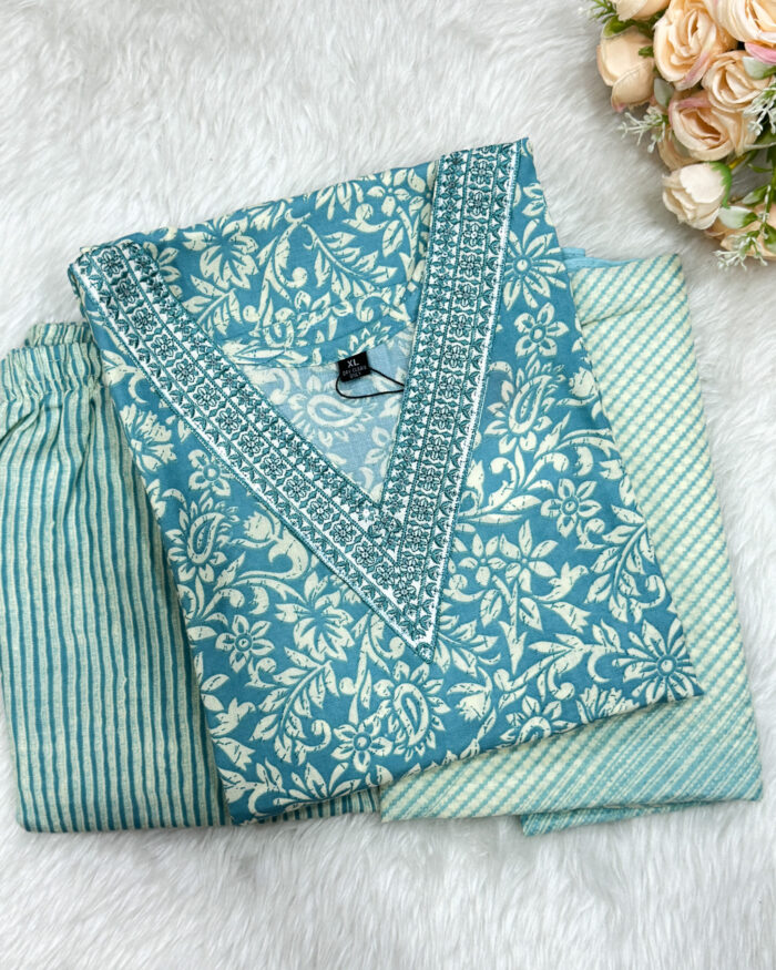 Beautiful Cotton Salwar Set