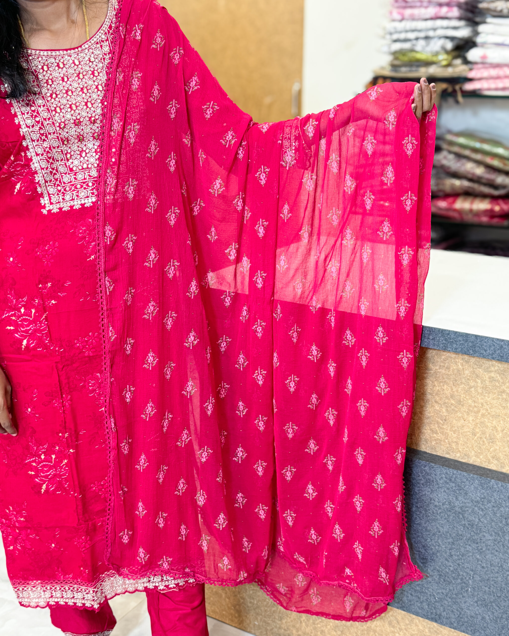 Office wear Rayon Salwar Set