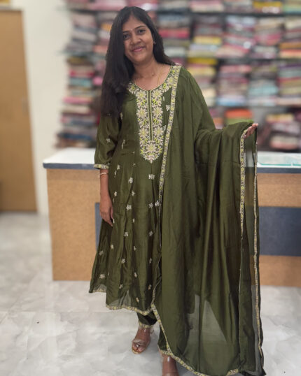 Vichitra Silk Salwar Set | SU0019