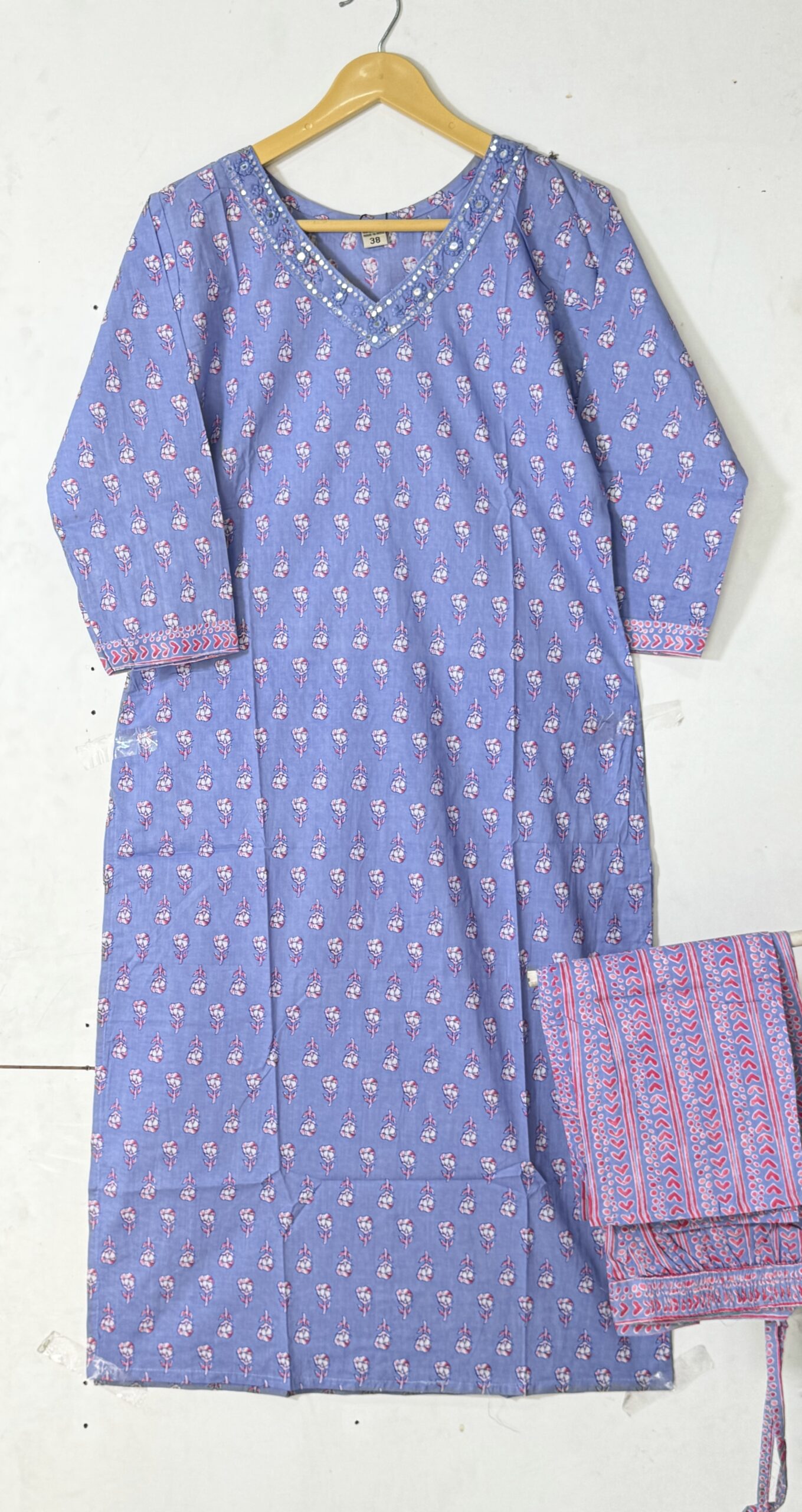 Wonderful Cotton Kurta Pant Set