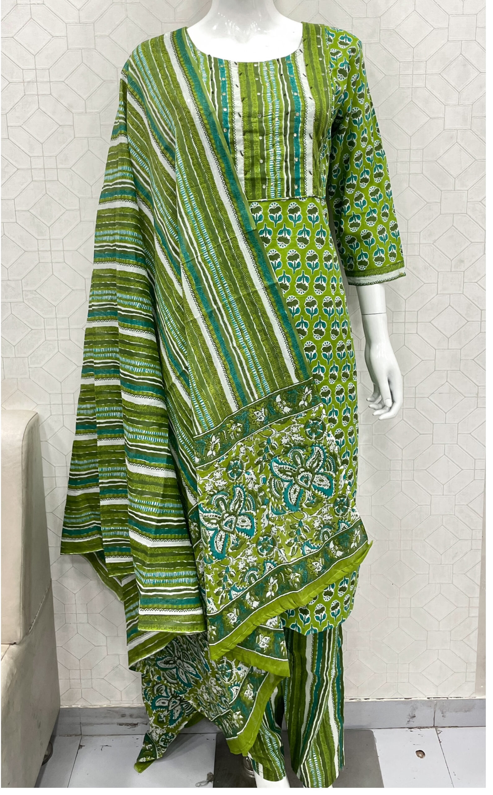 Beautiful Cotton Salwar Set