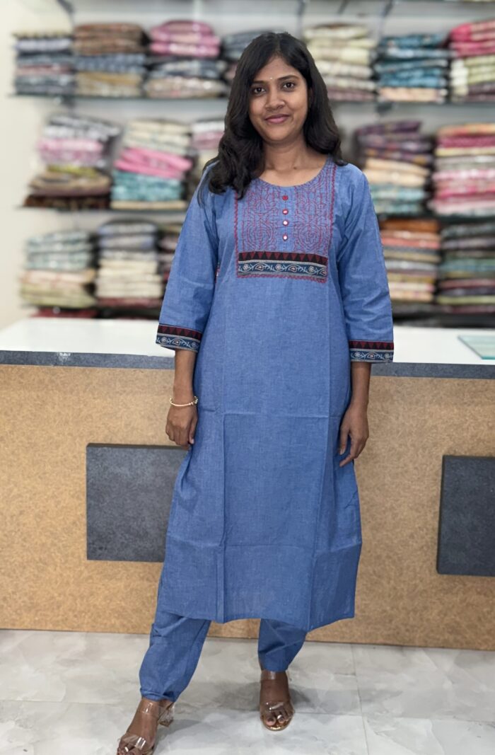 Regular Wear Cotton Salwar Set