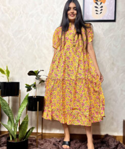 Casual Wear Cotton Gown