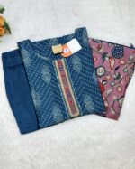 Premium Quality Muslin Salwar Set for Women's