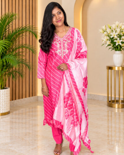 Soft Muslin Salwar Set for women