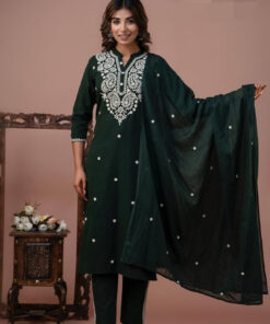 Regular Wear Cotton Salwar Set