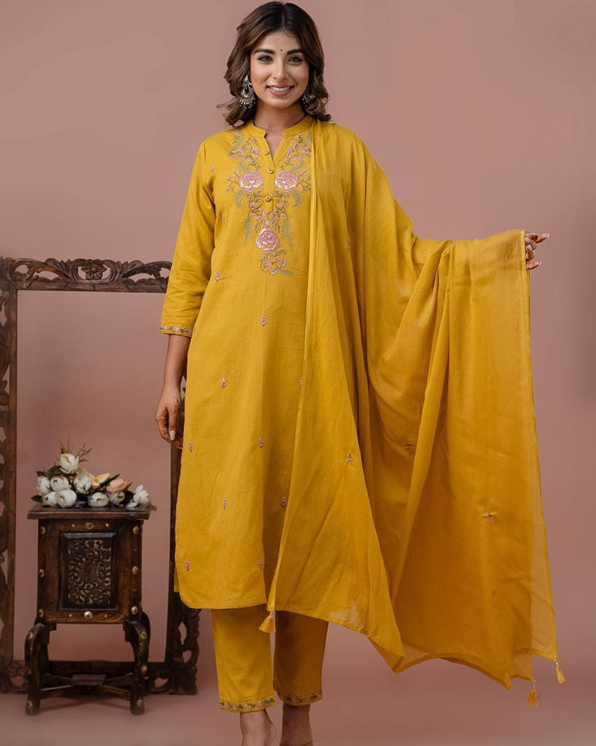 Function Wear Cotton Salwar Set