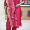 Standard Muslin Salwar Set | Pink | SU0055