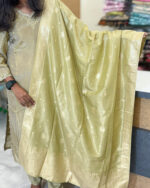 Ethnic Wear Shimmer Salwar Set | Gold | SU0068
