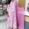 Office Wear Rayon Salwar Set | Pink | SU0017