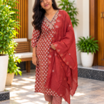 Silk Salwar Set for women