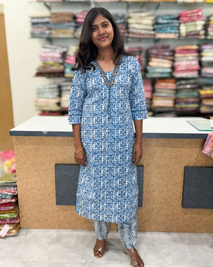 Cotton Kurta Pant Set | JY0006