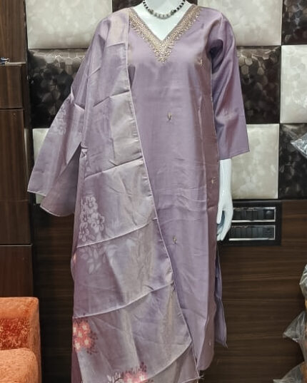 Roman Shimmer Salwar set | KI0013