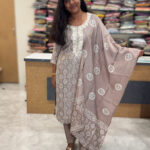 Modal silk salwar set | NH0004