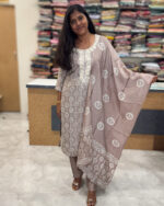 Modal silk salwar set | NH0004