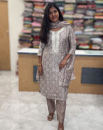 Modal silk salwar set | NH0004