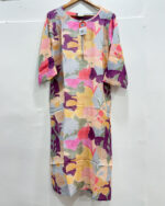 Office Wear Muslin kurti | Multicolor | DD0306