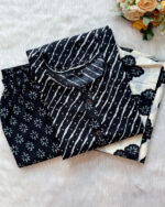 Regular Wear Cotton Salwar Set | Black | MC2490C