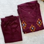 Anarkali Cotton Kurta Pant Set | RC0004E