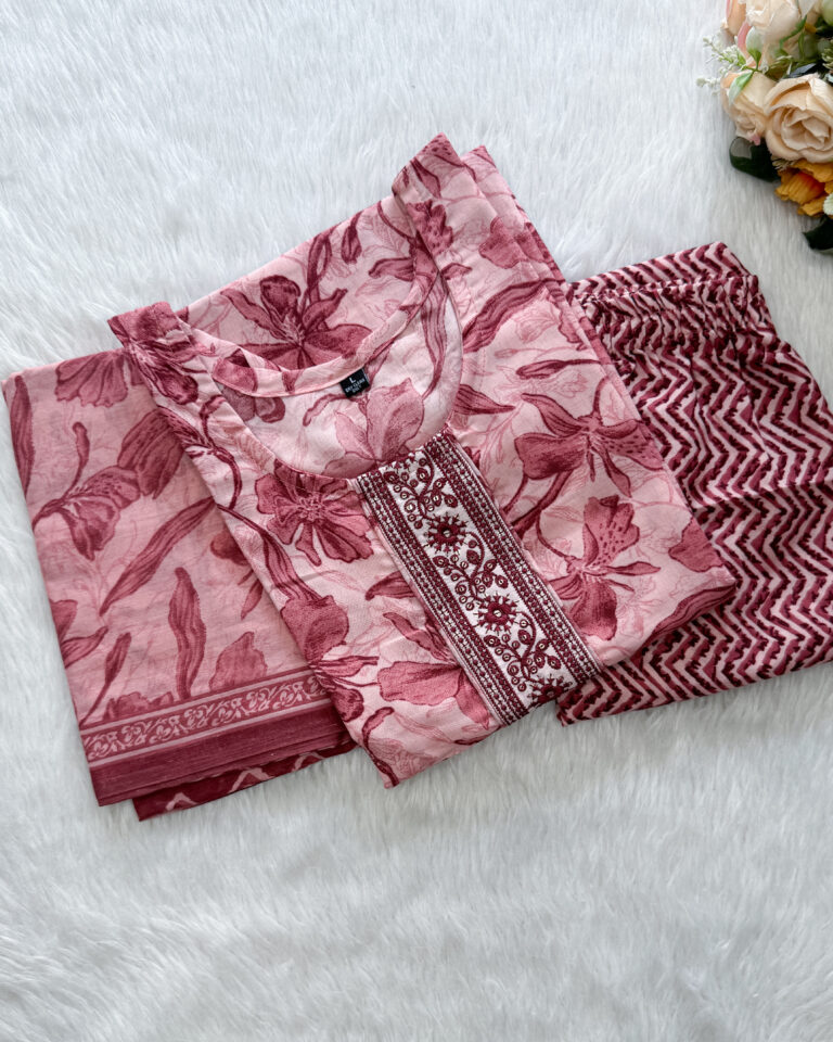 Cotton Salwar Set | MC1101D