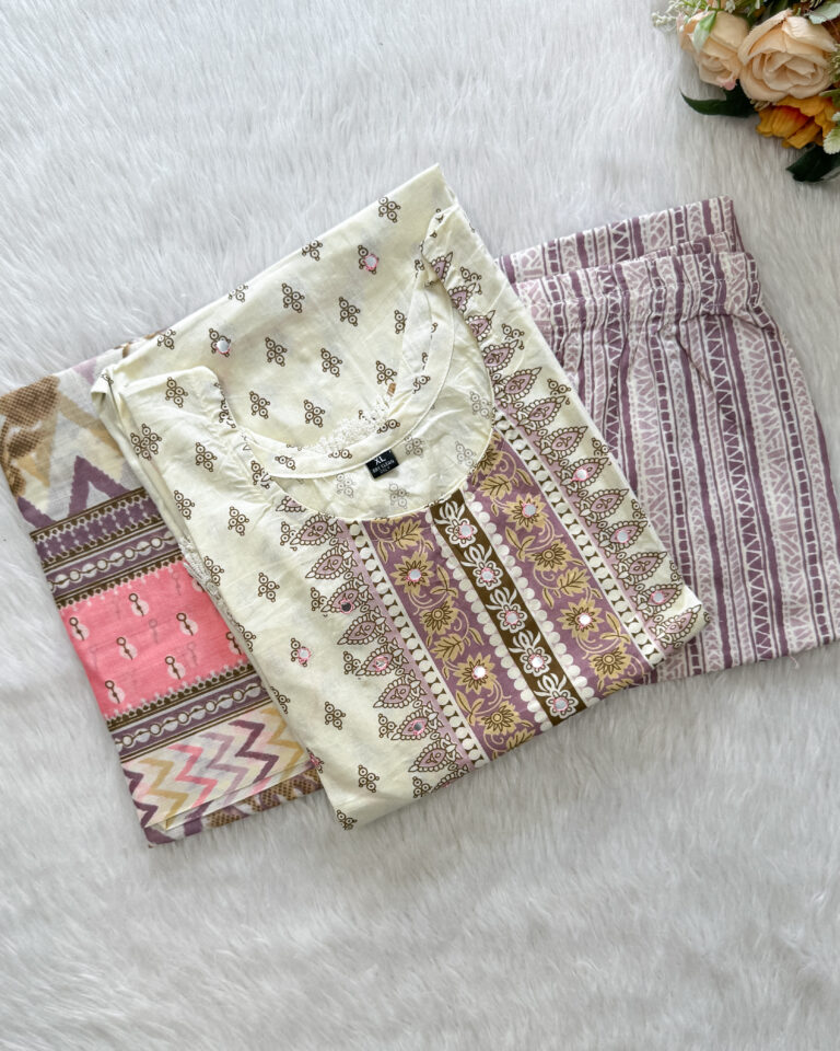 Cotton Salwar Set | MC3037B