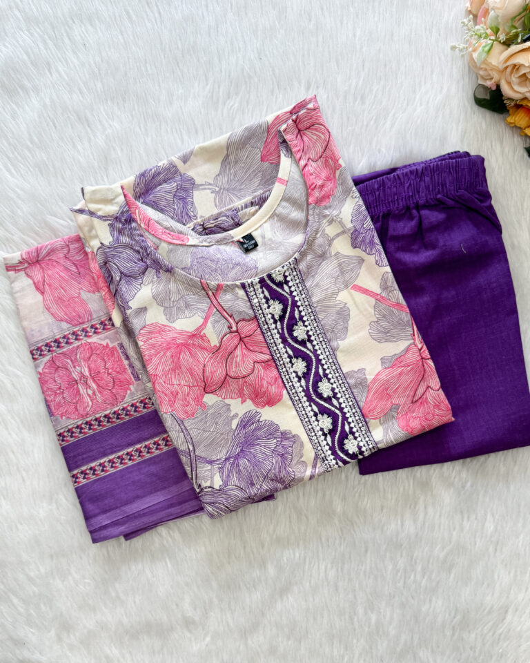 Cotton Salwar Set | MC1102A