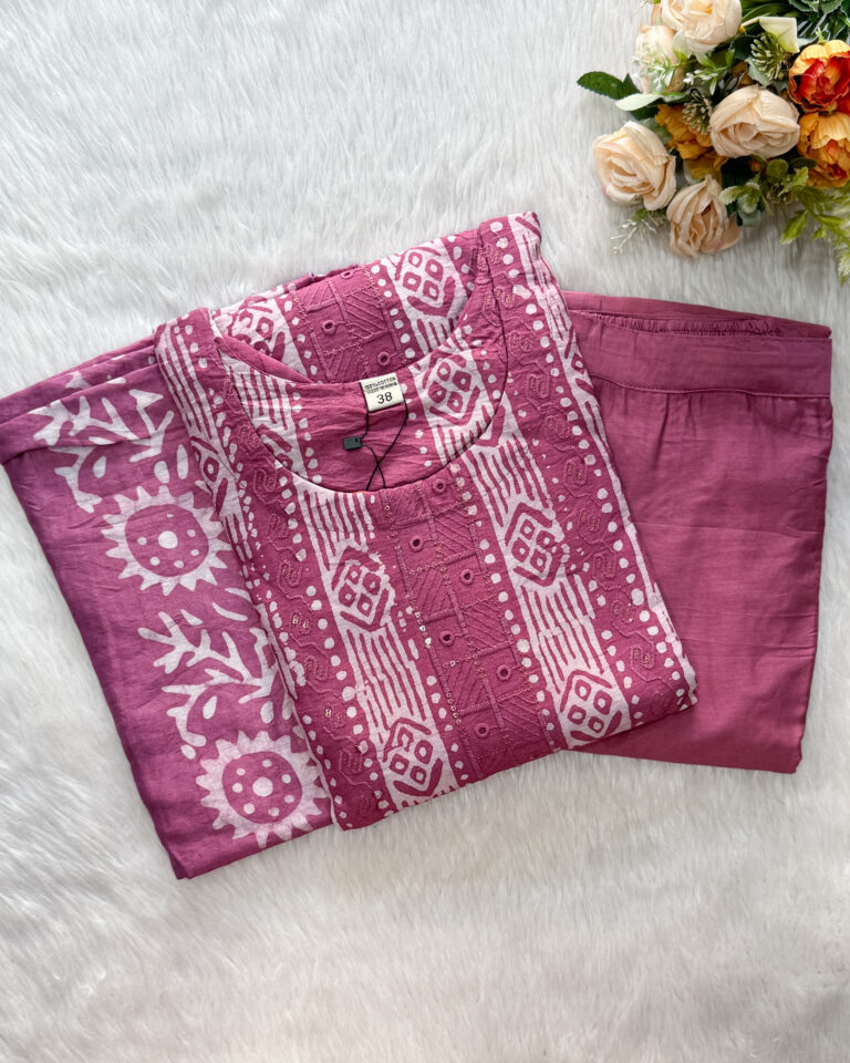 Modal Silk Salwar Set | JY0044