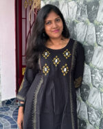 Anarkali Cotton Kurta Pant Set | RC0004D