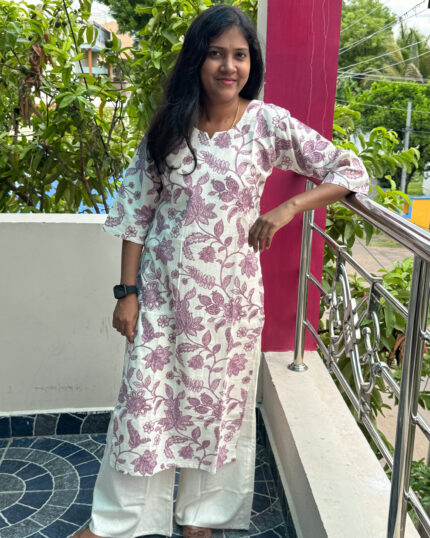 Cotton Kurta Pant Set | JY0033E