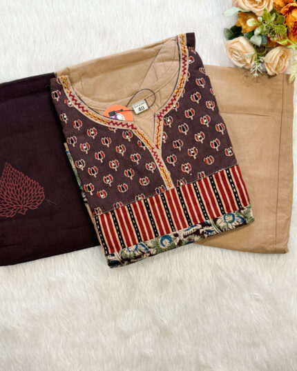 Anarkali Cotton Salwar Set