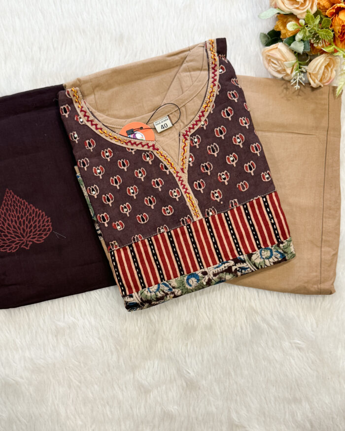 Anarkali Cotton Salwar Set