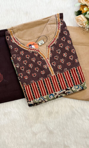 Anarkali Cotton Salwar Set