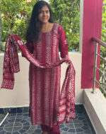 Modal Silk Salwar Set | JY0057