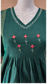 Anarkali Cotton Kurta Pant Set | RR0007A