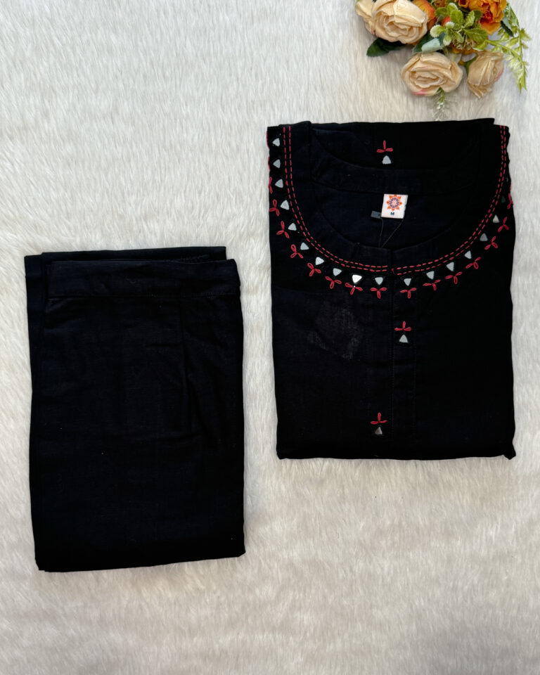 A-line Cotton Co-ord Set | SH0001A