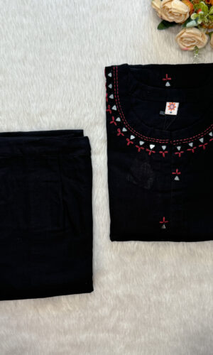 A-line Cotton Co-ord Set | SH0001A